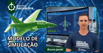 modelo de simulação modelagem engenharia aeronáutica mecânica de voo