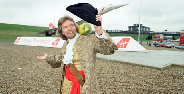 Virgin Atlantic's Richard Branson